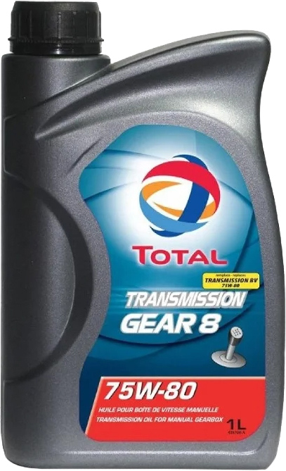 Олива трансмісійна TOTAL Trans. Gear 8 GL-4 75W-80 2 л (GPL-820101)
